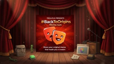 #BackToOrigins Meme Jam logo
