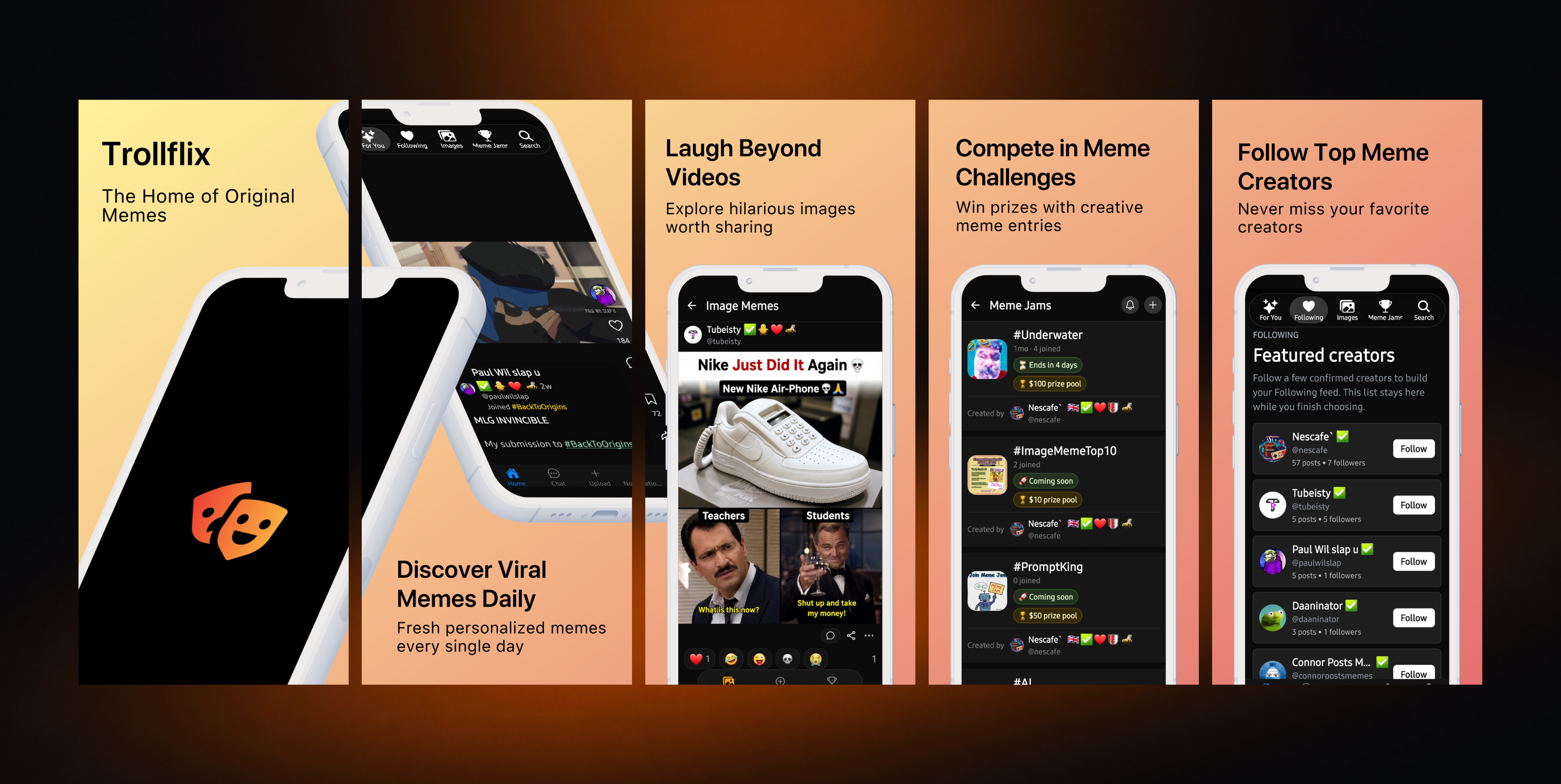 Download the Trollflix App
